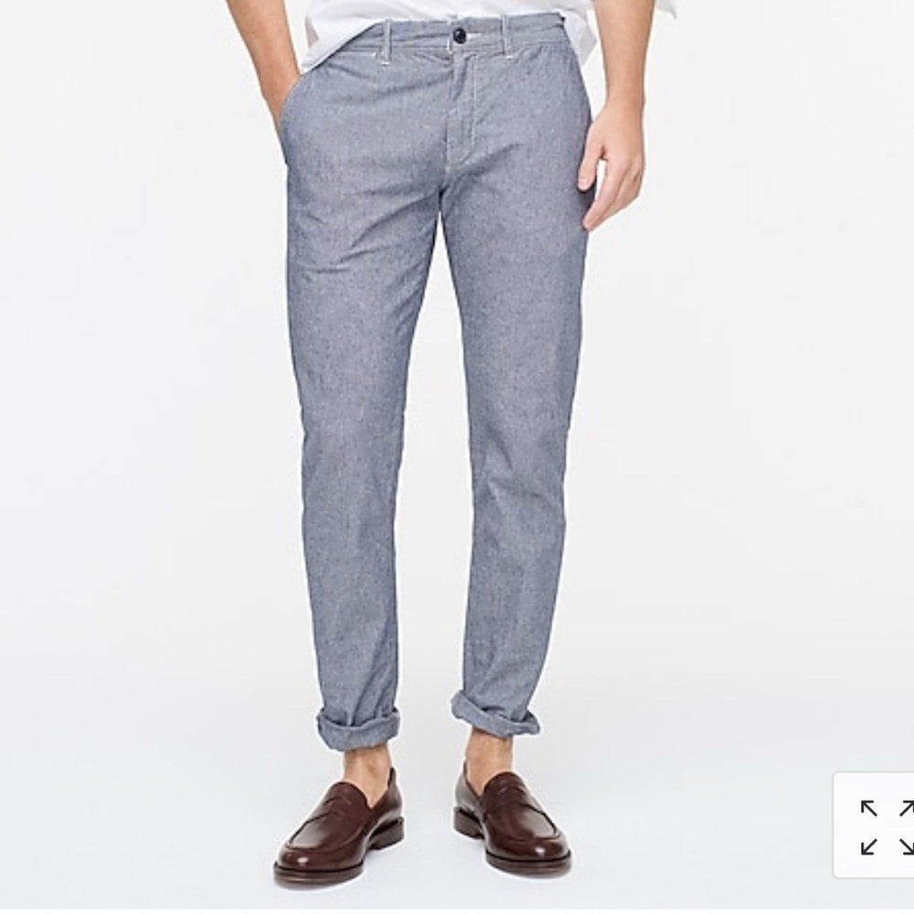 NWT Mens J. Crew 484 Slim Chinos
